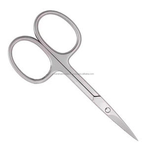 Tijeras Profesionales para Manicura de Uñas, Curvas, de Acero Inoxidable, Afiladas, con Logotipo Personalizado, Herramienta de Belleza y Cuidado Personal, Suministro Directo de Fábrica - Product Image 2