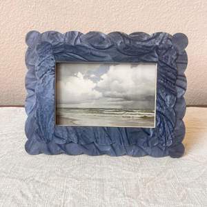 กรอบรูปเรซิ่นสีน้ำเงินสวยหรู งานแฮนด์เมด ตกแต่งผนังบ้าน - Product Image 6