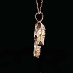 Pendentif Hip Hop personnalisé pour homme « Ne vois pas le mal, n'entends pas le mal, ne dis pas le mal » en argent sterling 925 et moissanite - Product Image 1