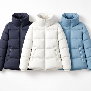 Abrigo Acolchado Negro Personalizado para Mujer - Suministro Directo de Fábrica, Venta al por Mayor OEM, Chaquetas Acolchadas Personalizadas para Mujer, Pedidos al por Mayor - Product Image 5