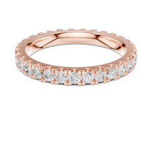 Aries Jewel Minimalist IGI ได้รับการรับรองการแต่งงานแหวนหมั้นแหวนครบรอบแต่งงานของผู้หญิงตัดสดใสในห้องปฏิบัติการเพชรปลูกแบบคลาสสิกเต็มรูปแบบ - Product Image 1