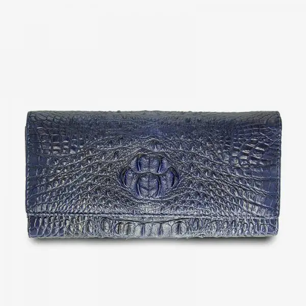 Wholesale Long wallet from genuine leather women Clutch Size L19.5 x W 9.5cm original leather wallet custom leather wallet