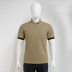 Venta directa de fábrica, polo de alta calidad para hombre, 100% algodón, tejido, informal, para golf. - Product Image 3