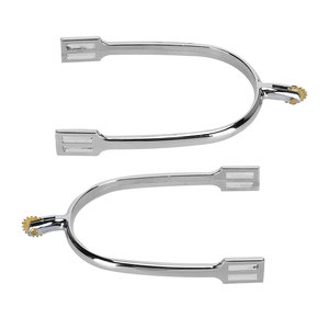 Espuelas para Caballo, Espuelas Decorativas para Botas Vaqueras, Espuelas de Jinete, Aleación de Zinc, Duraderas, Accesorio Ecuestre para Montar a Caballo - Product Image 4