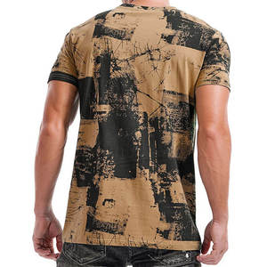 <b>Men's</b> <b>Red</b> <b>Black</b> Solid O-Neck Short Sleeve Regular Fit High Quality Eco-Friendly Streetwear Casual T-<b>Shirt</b> Jersey Fabric - Product Image 4