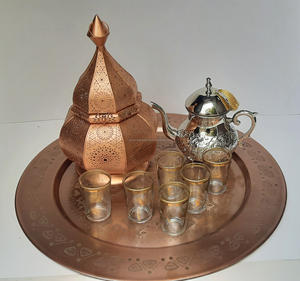 Linterna marroquí para mesa, estilo árabe, decoración de Ramadán - Product Image 4