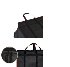 Bolsas de Reparto Negras Impermeables Personalizadas para Alimentos, Bolsas Térmicas para Alimentos Calientes, Bolsas de Reparto Aisladas para Motocicletas - Product Image 4