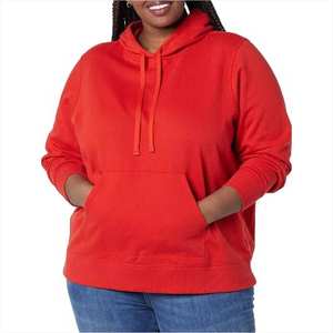 Custom Wholesale Olive <b>Green</b> Pullover Hoodie Casual <b>Fleece</b> Sweatshirt with Kangaroo Pocket and Drawstring Hood for <b>Women</b> - Product Image 6