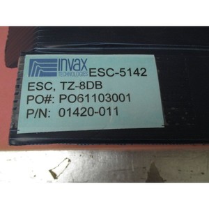 Invax Tech esc-5142, 594, ESC, TZ-8DB, pieza #   Equipo y Piezas de Semiconductores de Confianza de Marca Global en - Product Image 1