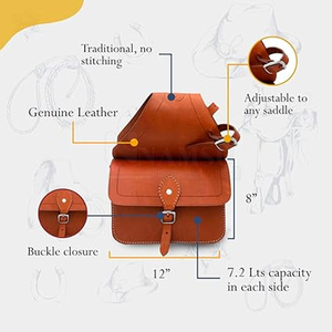Nuevas Bolsas de Sillín para Caballo de Poliéster de Alta Calidad, Impermeables, con Cremallera, Camuflaje, Color Liso, Logotipo Personalizado, Servicio OEM - Product Image 6