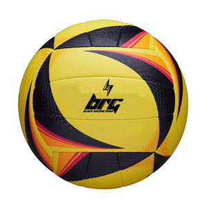 Ballon de volley-ball personnalisé avec logo, style unique, couleur unie, faible MOQ, pour adultes, en stock - Product Image 1
