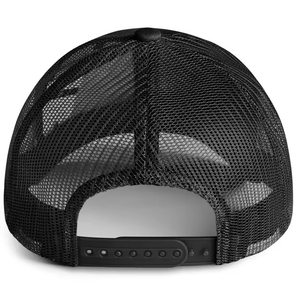 Gorra Trucker Negra de Calidad Premium, Gorra de Béisbol Clásica con Malla Trasera, Ajustable, para Uso Diario Informal, con Logotipo Personalizado OEM - Product Image 4