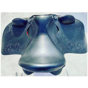 Silla de vestir inglesa con grabado color negro - Product Image 2