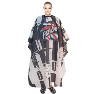 ผ้าคลุมตัดผมซาลอนซอฟท์เมทัลส์ สีเทา ผ้ากันเปื้อนช่างตัดผม ผ้าคลุมตัดผมแบบสั่งทำพิเศษ - Product Image 2