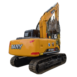 Excavadora hidráulica Sany SY155 usada 2023 modelo 15T con motor y bomba originales - Product Image 1