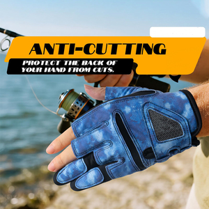 Guantes de Pesca Transpirables de Neopreno, para Movimiento Activo de las Manos, Uso en Exteriores, Estilo Urbano, Ajuste Cómodo - Product Image 3