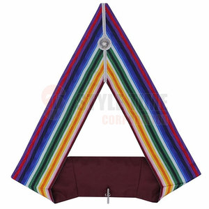 Collettes d'uniforme brodées de qualité supérieure avec une finition élégante et des collettes d'uniforme durables pour les tenues cérémonielles - Product Image 4