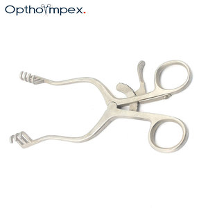 Rétracteurs chirurgicaux vétérinaires en acier inoxydable, instruments médicaux réutilisables de précision pour une rétraction tissulaire fiable - Product Image 1