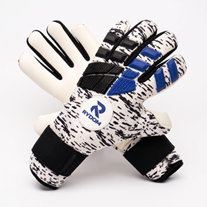2025ถุงมือผู้รักษาประตูฟุตบอลแบบเต็มนิ้ว26นิ้ววัสดุหนัง - Product Image 1