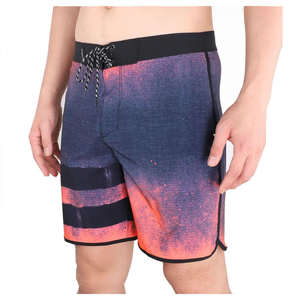 Shorts de bain pour hommes à séchage rapide, légers, respirants, pour l'été, avec taille élastique, fournisseur OEM en gros, export - Product Image 1