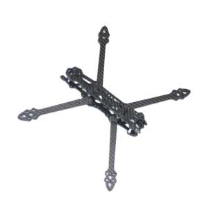 Marco de Dron de fibra de carbono resistente My Store Mark 4 7 pulgadas personalizado, accesorios para aviones con patrones de varilla y tubo FPV - Product Image 6