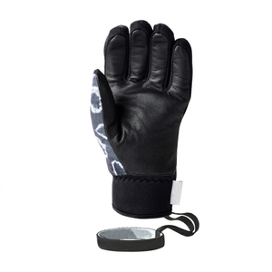 Gants de ski en cuir personnalisés, imperméables, coupe-vent, thermiques, à doigts entiers, pour homme, pour le snowboard d'hiver - Product Image 3