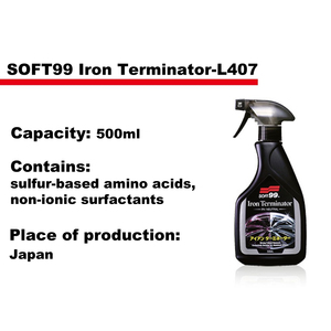 Producto Popular Soft99 Iron Terminator, Limpiador de Ruedas Reactivo para Limpiar Superficies de Ruedas Contaminadas - Product Image 3