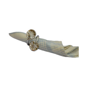 Porte-serviettes en métal avec pierre d'agate de forme personnalisée, qualité fantastique, accessoires de cuisine, nouveau design, support à mouchoirs pour les fêtes - Product Image 4