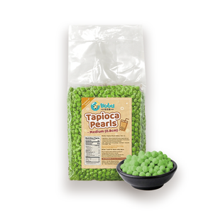 Perlas de Tapioca Verdes de Alta Calidad KEI FU para Té de Burbujas y Té con Leche, Venta al Por Mayor - Product Image 1