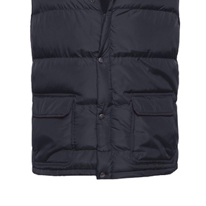 Gilet sans manches personnalisé <span class=keywords><strong>de</strong></span> haute qualité, combinaison <span class=keywords><strong>de</strong></span> deux couleurs, rembourré, avec logo, vente en gros, coupe-vent, chauffe-corps, gilet en duvet - Product Image 5