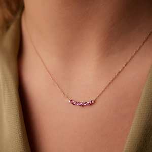 จี้ทับทิมแท้ เงินแท้ 925 ชุบทอง 14K พลอยประจำเดือนกรกฎาคม คุณภาพพรีเมียม ดีไซน์โดดเด่น ของขวัญสำหรับโอกาสพิเศษ - Product Image 3