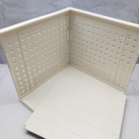 Meubles miniatures pour maison de poupée, jouet, kit de construction 3D en plastique, modèle de scène, ensemble de plancher