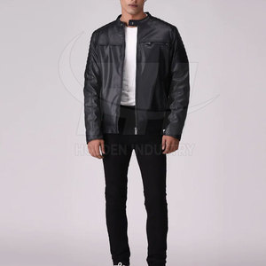 Veste en cuir sur mesure, veste en cuir à étiquette privée, veste en cuir de haute qualité, veste d'hiver en cuir - Product Image 4