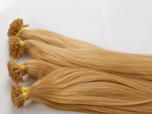 ผมตรงยาว60ซม. ผมต่อแบบเรีมี่สีเหลืองเรกินสารฟอกสีผม - Product Image 6