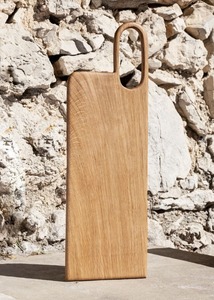 Planche à découper en bois naturel artisanale avec poignées antidérapantes – Planche de cuisine et de service haut de gamme - Product Image 6