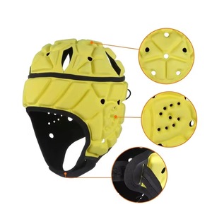 Casque de football américain 7v7 en EVA souple, motif drapeau américain, personnalisable, équipement de protection sportif, vente en gros, casques souples pour hommes - Product Image 2