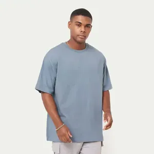 Camisetas de Algodón 100% para Hombre, Personalizadas al por Mayor, Ecológicas, Casuales, de Manga Corta, Cuello Redondo, Lisas, Talla Grande, 220g - Product Image 1