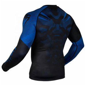 Maillot de compression tricoté personnalisé imprimé par sublimation pour homme – Respirant, anti-plis, écologique, séchage rapide, idéal pour le sport - Product Image 2