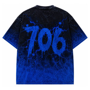 เสื้อยืดสตรีทแวร์ลายกราฟิกพิมพ์ DTG เสื้อยืดเปล่าไซส์ใหญ่ เสื้อผ้าผู้ชาย เสื้อยืดฟอกสี เสื้อยืดผู้ชายแบบสั่งทำ เสื้อยืดวินเทจทรงโอเวอร์ไซส์ - Product Image 3