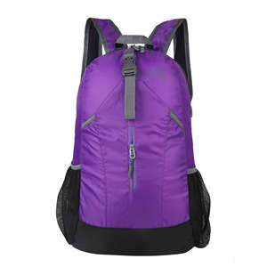 Mochila Plegable Ligera e Impermeable de Nailon 420D, Mochila de Viaje Compacta para Senderismo y Campamentos - Product Image 4