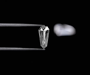 1,76 CT, Paire de diamants de laboratoire, Diamant de laboratoire de taille bouclier fantaisie. Diamant de taille unique, clarté E-F, VVS-VS, pour boucles d'oreilles - Product Image 2