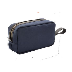 Grande trousse de toilette vintage en cuir avec fermeture éclair, étanche, à suspendre, pour voyage, avec plusieurs compartiments, pour hommes et femmes - Product Image 6