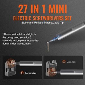 Mini 4V Kit cacciavite elettrico Cordless 24 punte S2-Steel 350mAh manuale driver a vite elettrico ricaricabile - Product Image 2