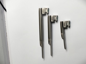 VITRA F.O. Lames de laryngoscope Miller 1 à 3 et poignée |   Laryngoscopes pédiatriques et pour adultes en acier inoxydable de qualité médicale - Product Image 4