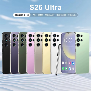 ผลิตด้วยสมาร์ทโฟน S26 Ultra Smart 5G รุ่น 16GB+1TB รองรับซิมคู่ ซีพียูแบบ Deca Core หน้าจอ HD ขนาด 7.3 นิ้ว กล้อง 108MP รองรับ CDMA/LTE - Product Image 4