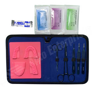 Sutures chirurgicales de bonne qualité Kit de Suture de pratique de la peau absorbable Outils de formation des étudiants en médecine en acier inoxydable Kit de Suture - Product Image 1