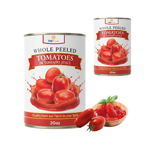 Fabricante de Vietnam Ofrece Precio de Mayoreo para Tomates Deliciosos en Jugo de Tomate Empacados en Latas de Varios Tamaños - Product Image 1