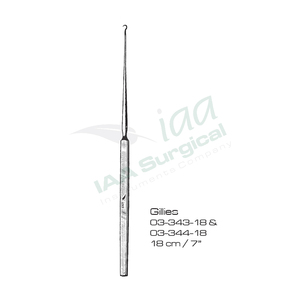 Offre Spéciale 2026 Crochets cutanés Gillies, Instruments de chirurgie plastique, Instruments de dermatologie, Crochet simple - Product Image 4