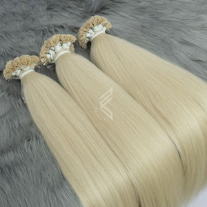 Extensiones de cabello de queratina Cabello de punta plana Extensiones de cabello de 25 pulgadas Queratina Envío rápido a todo el mundo - Product Image 1