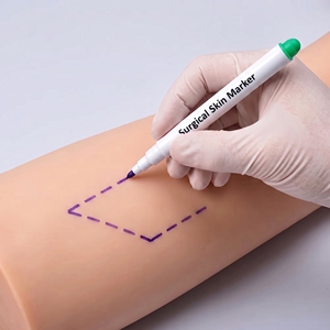Surgical Marker with Non-Toxic Water-Based Ink Erasable Customizable Colors for Aesthetic Clinics-Hygienic Supply - Product Image 4